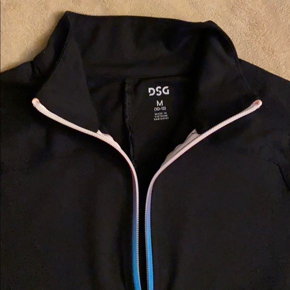 Black Zip Sweatshirt - Picture 2 of 3